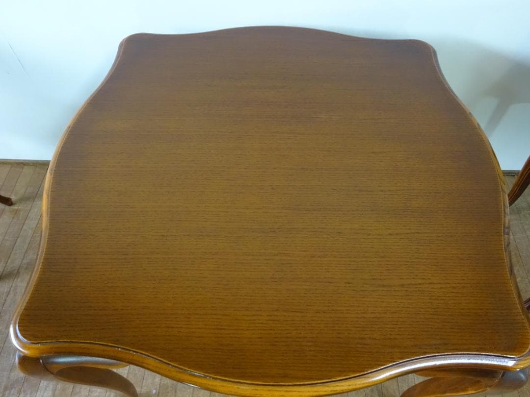 ヨッコ　IDC大塚家具　松永工房　カンティーニュ　ダイニング3点　美品