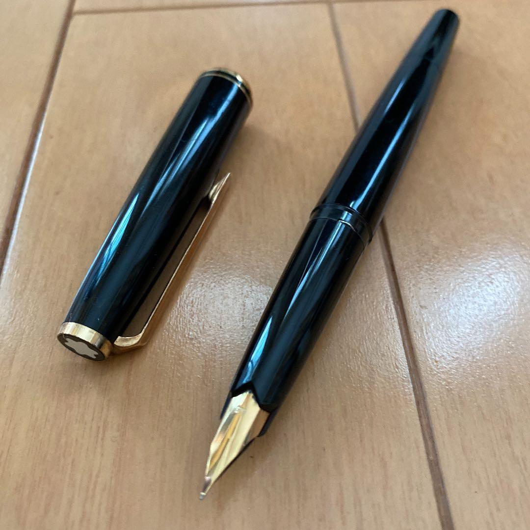 Mont Blanc 万年筆・ブルーインク セット稀少】モンブラン 限定 万年筆