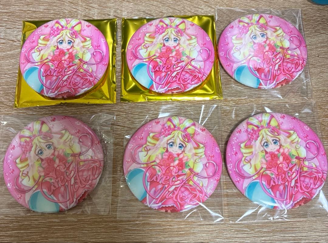 キミプリ感謝祭 キミとアイドルプリキュア感謝祭 缶バッジ キュア