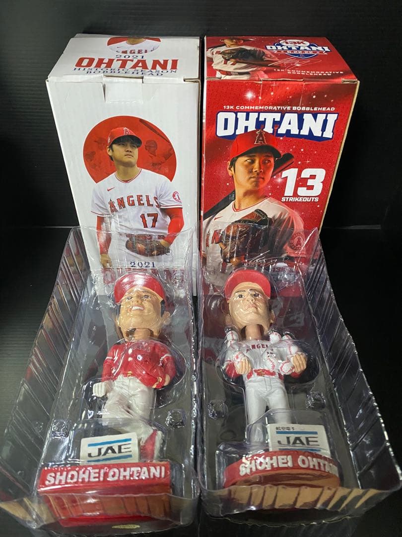 最安値】大谷翔平 2021年2022年シーズンフィギュア 2体セット