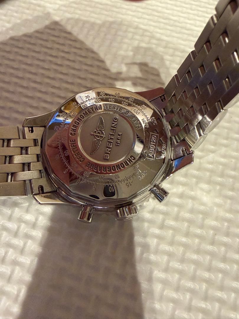 【希少】ブライトリング ナビタイマー01 AB0120 自動巻き クロノグラフ