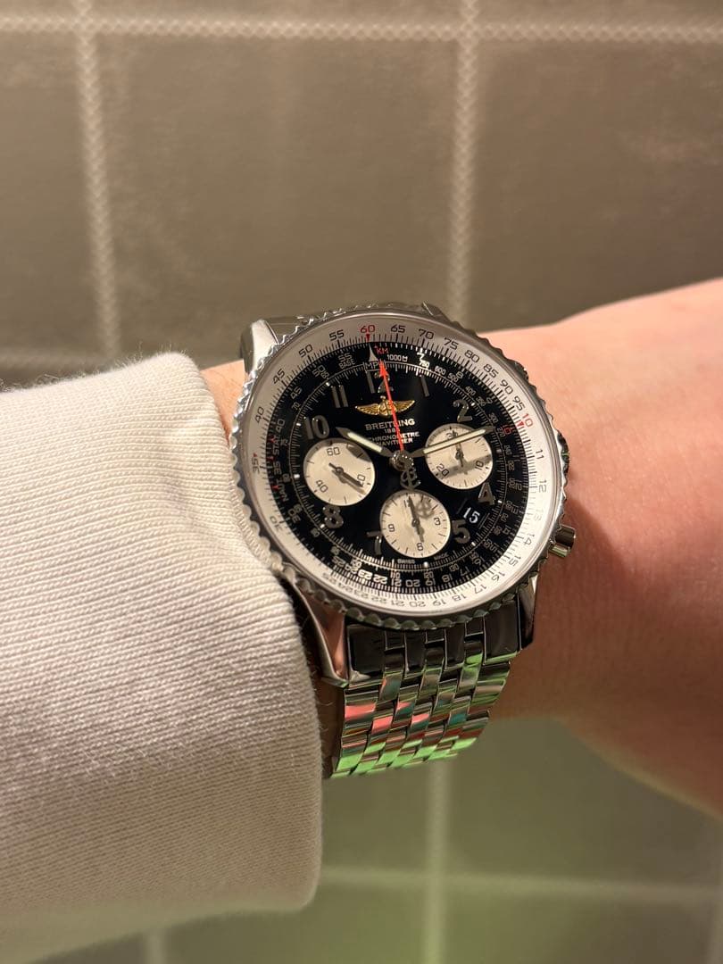 【希少】ブライトリング ナビタイマー01 AB0120 自動巻き クロノグラフ