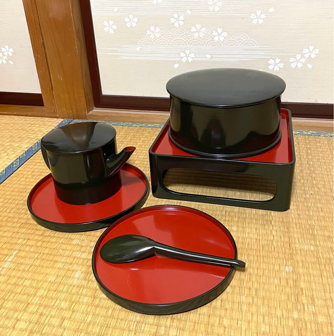 明治 大正 御膳 アンティーク 漆芸 セット 大量 漆塗り 骨董 漆器 木製 b