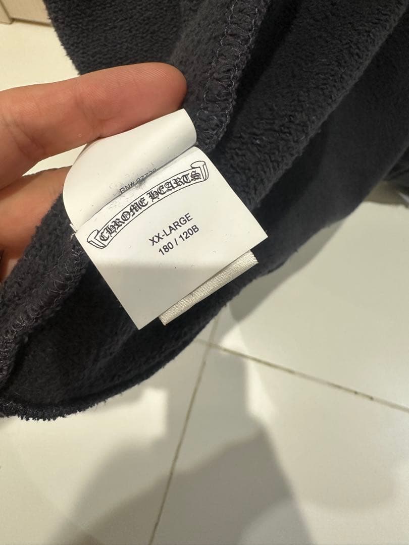 クロムハーツ CHROME HEARTS ynot パーカー パッチ ネイビー