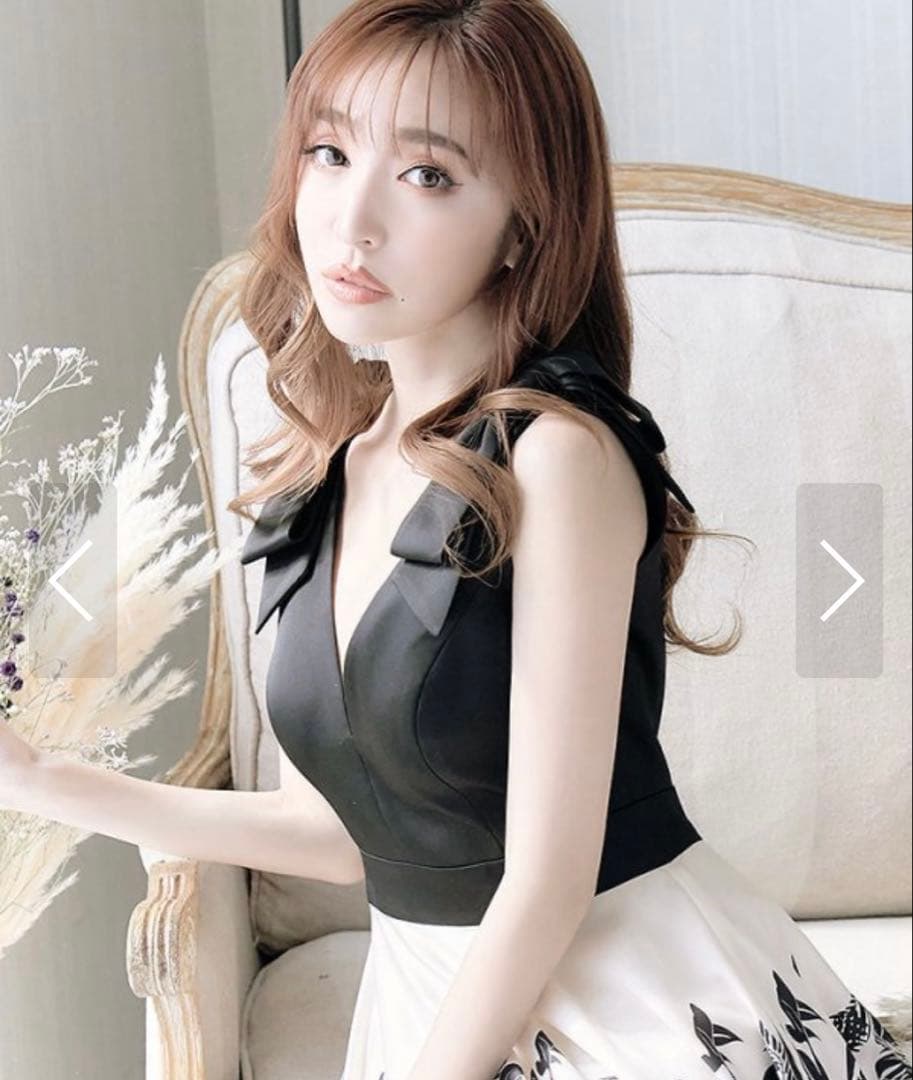 SETTAN ボディコンフレアドレス サイズM