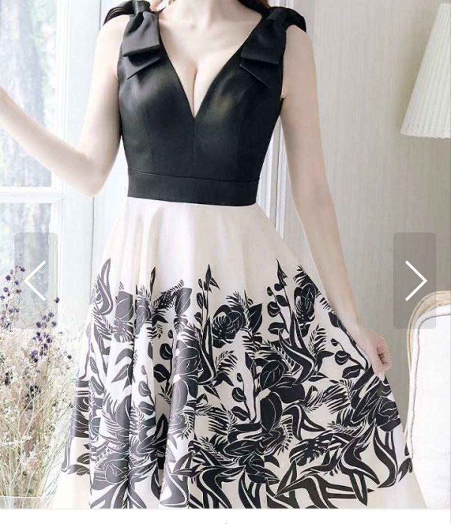 SETTAN ボディコンフレアドレス サイズM