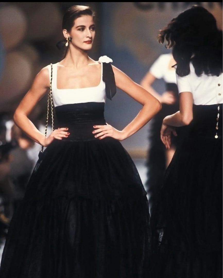 シャネル カメリアリボン ブローチ レア CHANEL