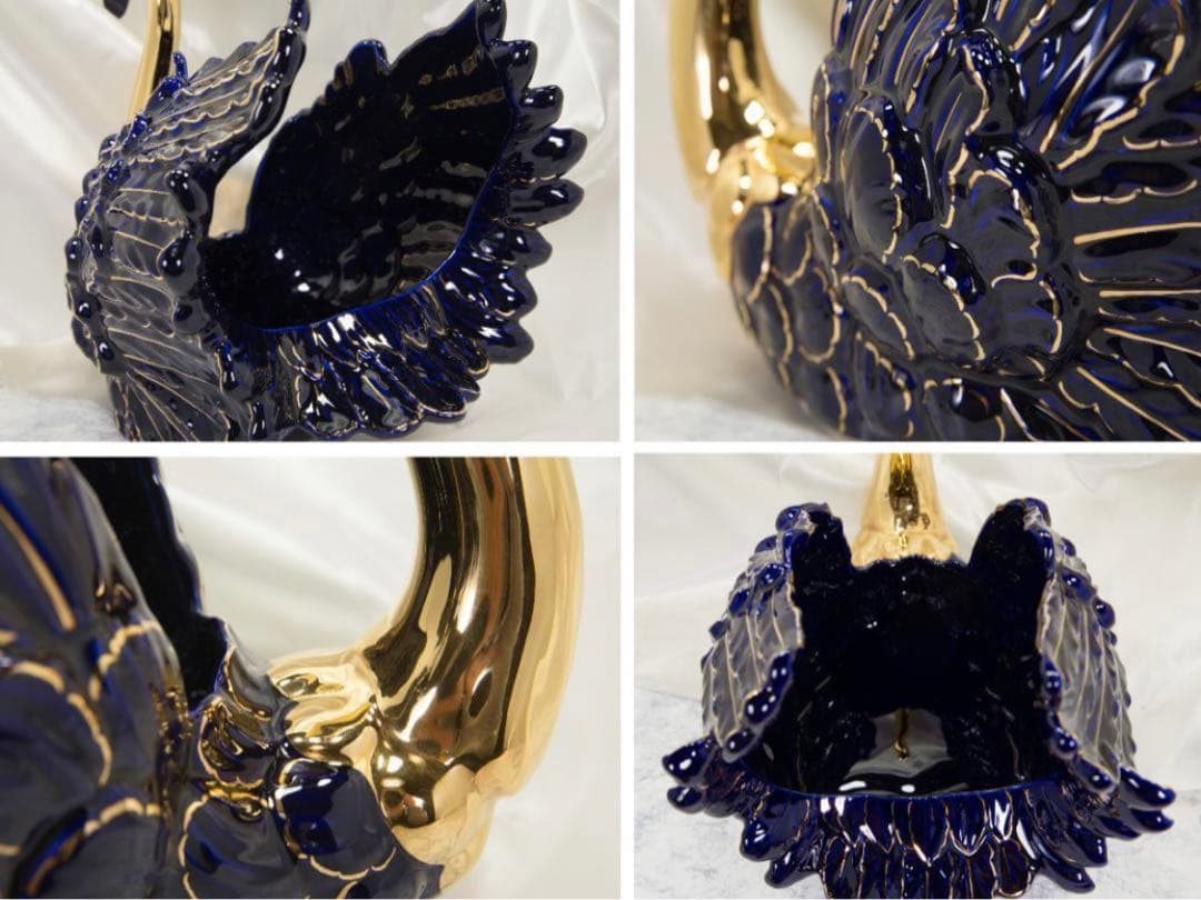 イタリア製金12％ PLUM社 スワン