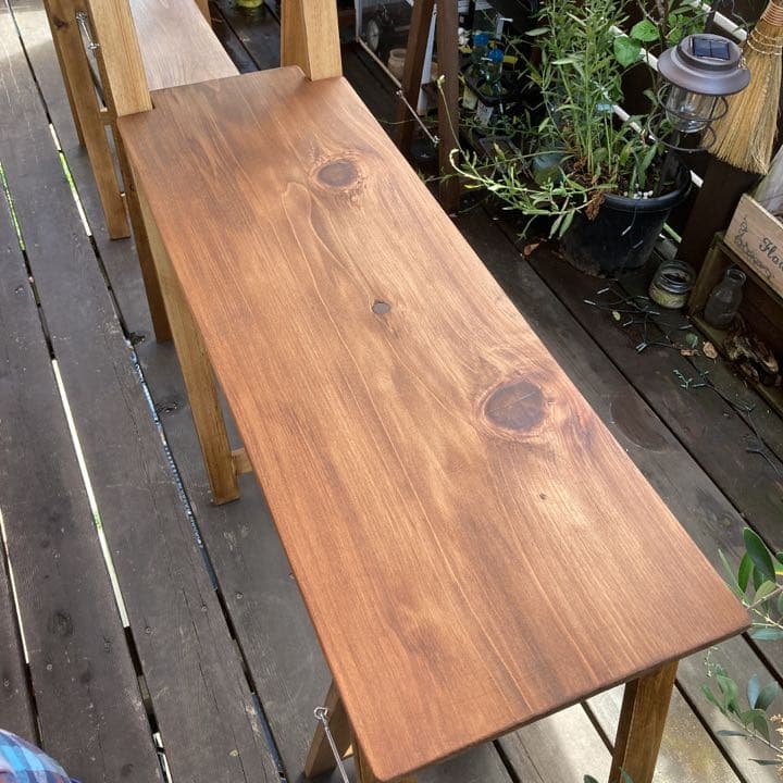 木製 アウトドアキッチンテーブル キャンプラック 木製キッチン