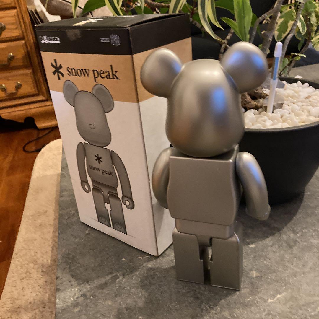 snow peak 400%ベアブリック スノーピーク メディコムトイ 限定