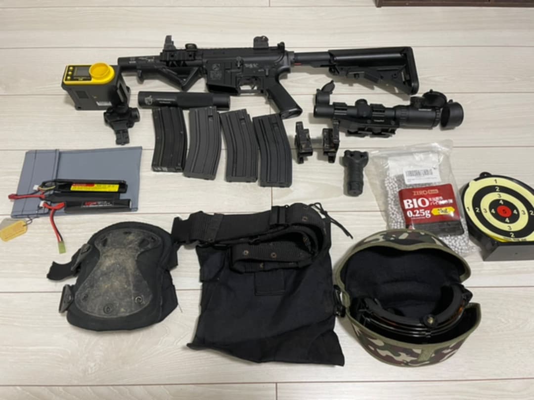 サバゲー引退セット