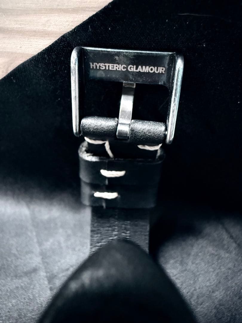 OUT OF ORDER HY 10 ATM 防水 レザーベルト時計