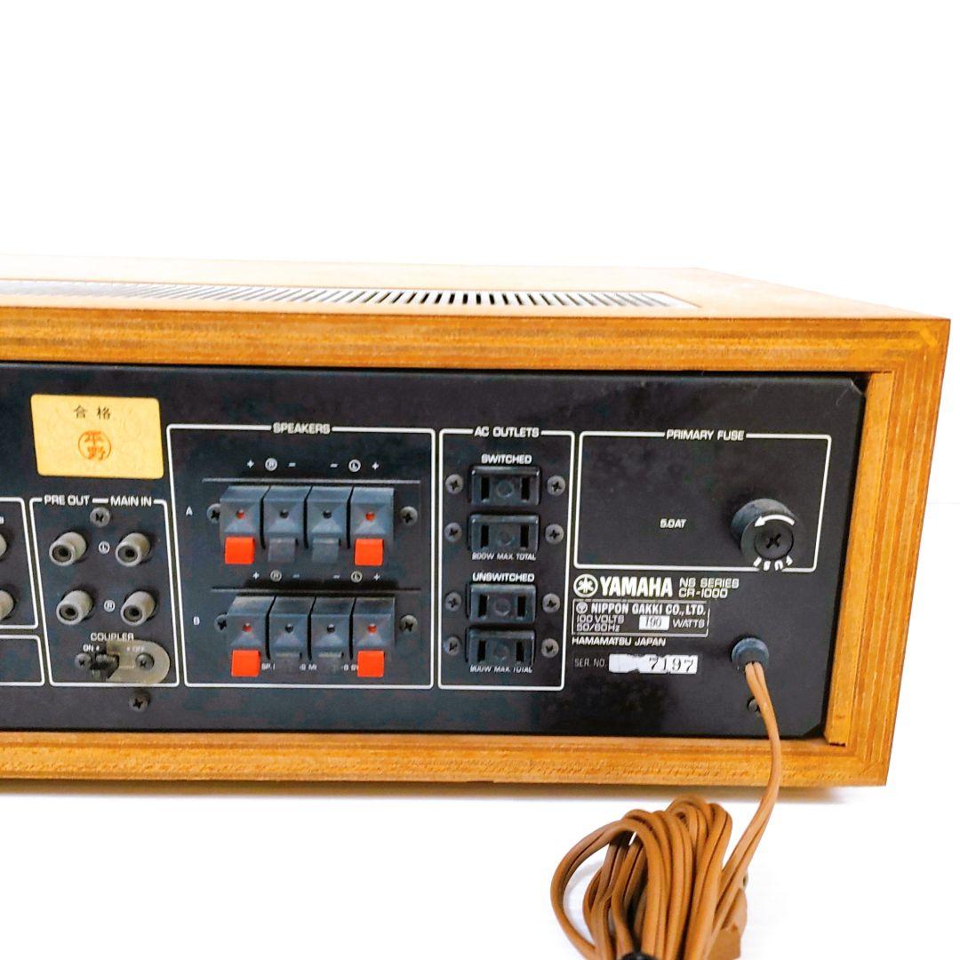 ジャンク】 YAMAHA CR-1000 FM レシーバー ヤマハ