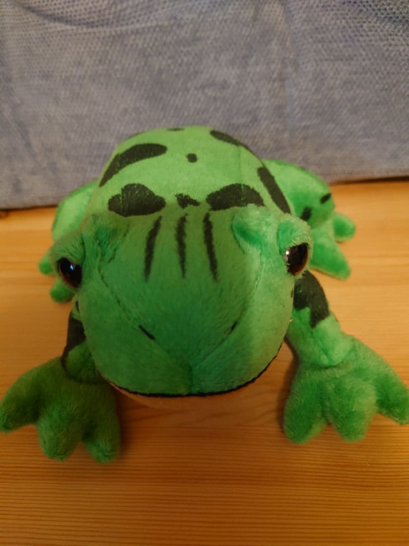 ジョジョの奇妙な冒険 拳で押すと「メメタァ」と音が出る カエルの