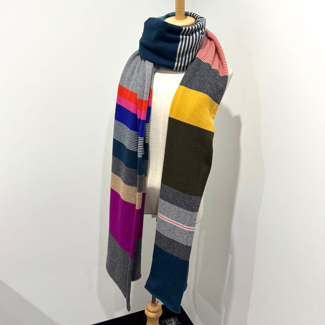 AGNONA アニオナ カシミヤ マフラー カラフル