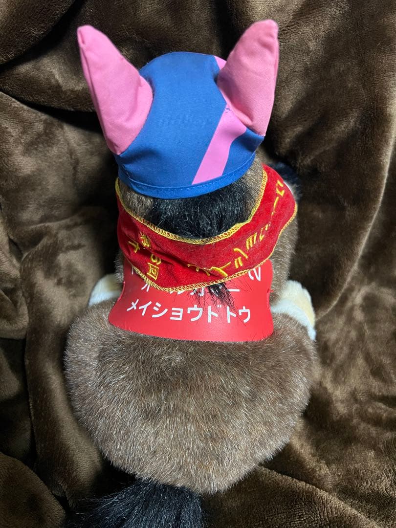 稀少 美品 メイショウドトウ ぬいぐるみ アイドルホースAVANTIオールカマー
