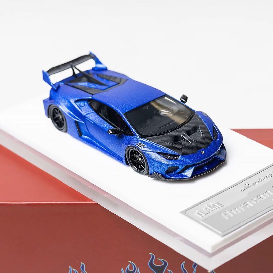 1/64 Flame ランボルギーニ ウラカン GT LP610 青