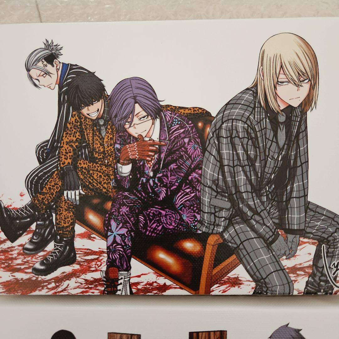 桃源暗鬼 複製サイン キャンバスパネル A5 鬼機関 桃太郎機関 - メルカリ