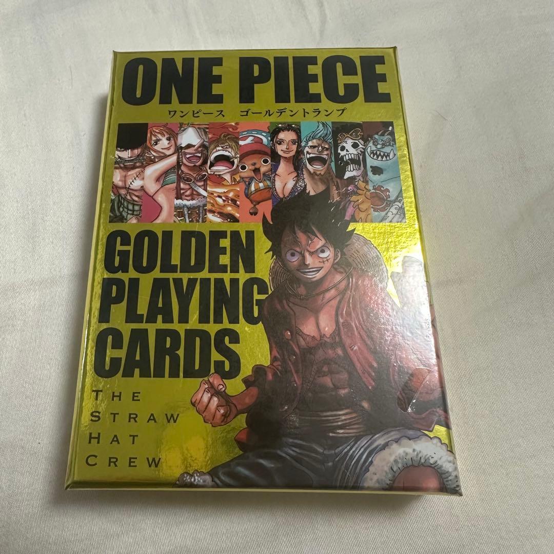 新品未開封】ONEPIECE ワンピース ゴールデントランプ 麦わらの一味