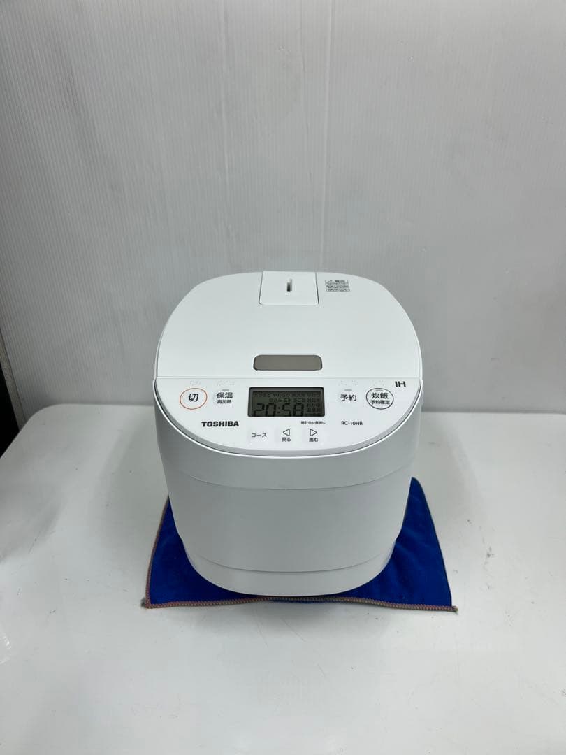 TOSHIBA IH炊飯器 RC-10HR 5.5合 ホワイト 2024年齢 TOSHIBA IH炊飯器 RC-10HR 5.5合 ホワイト 2024年齢 TOSHIBA RC-10HR