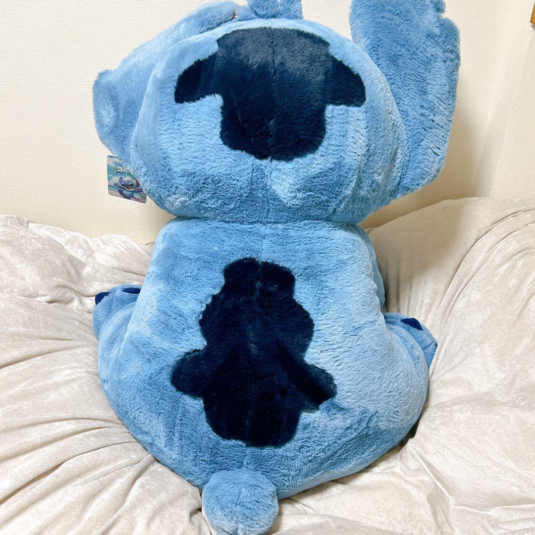 新品　コストコ　スティッチ ディズニー　特大　ぬいぐるみ ブランケット