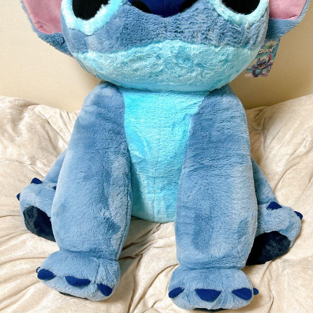 新品　コストコ　スティッチ ディズニー　特大　ぬいぐるみ ブランケット
