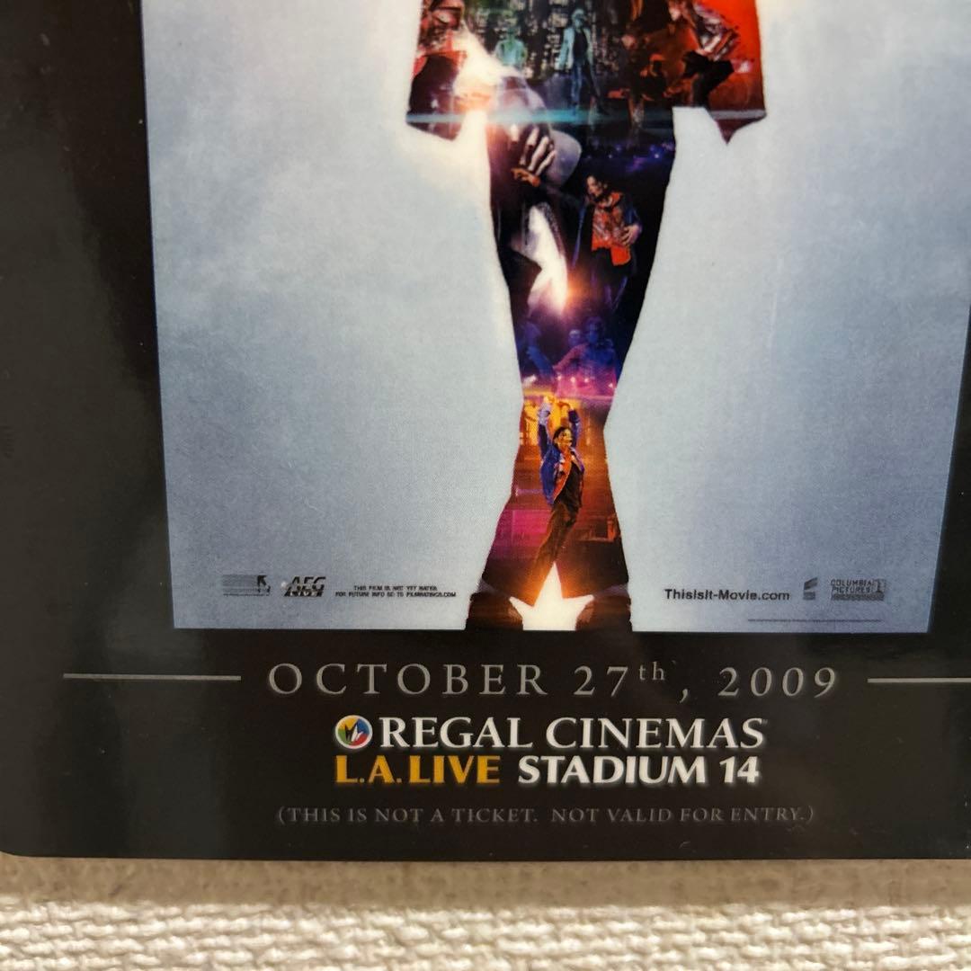 マイケル・ジャクソン THIS IS IT VIPパス　セット先行プレミア上映