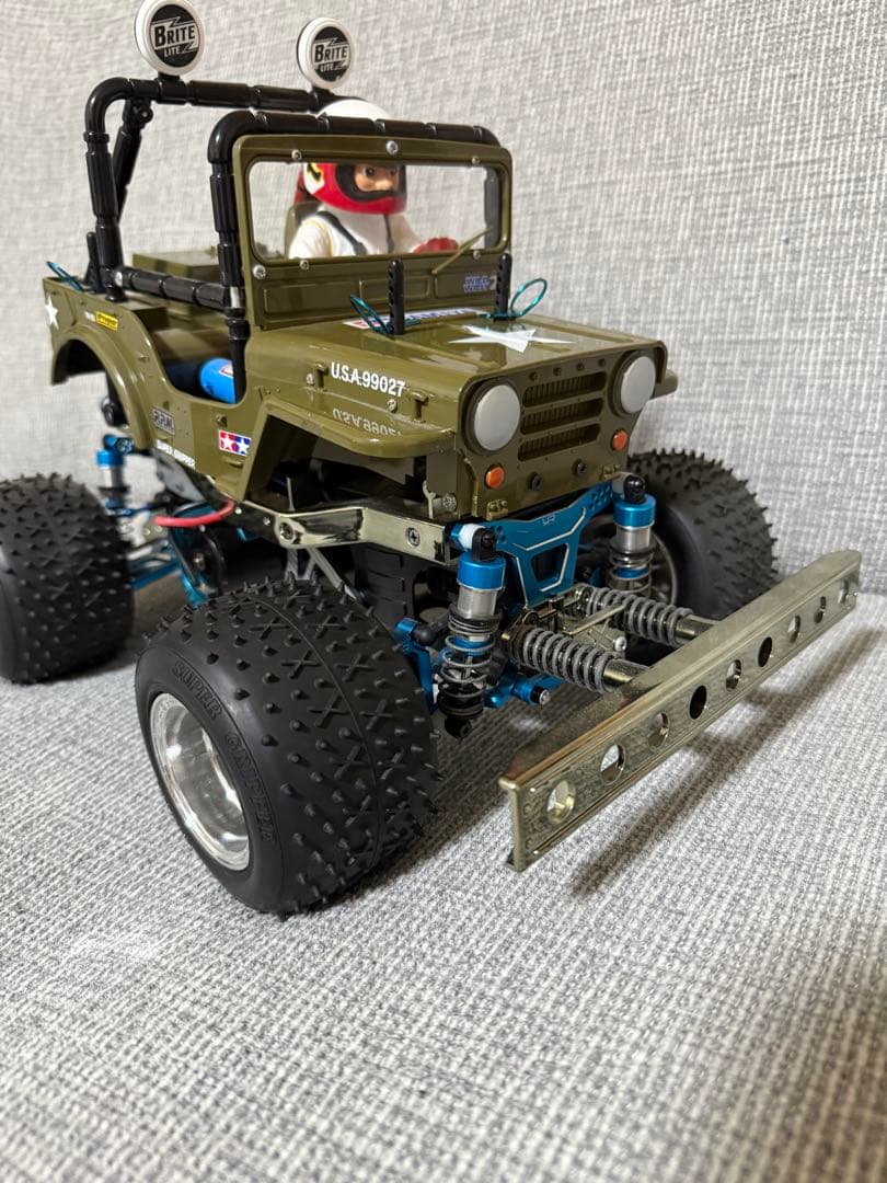 12月10日まで.タミヤ ワイルドウィリー2 XB カスタム車　フルセット！