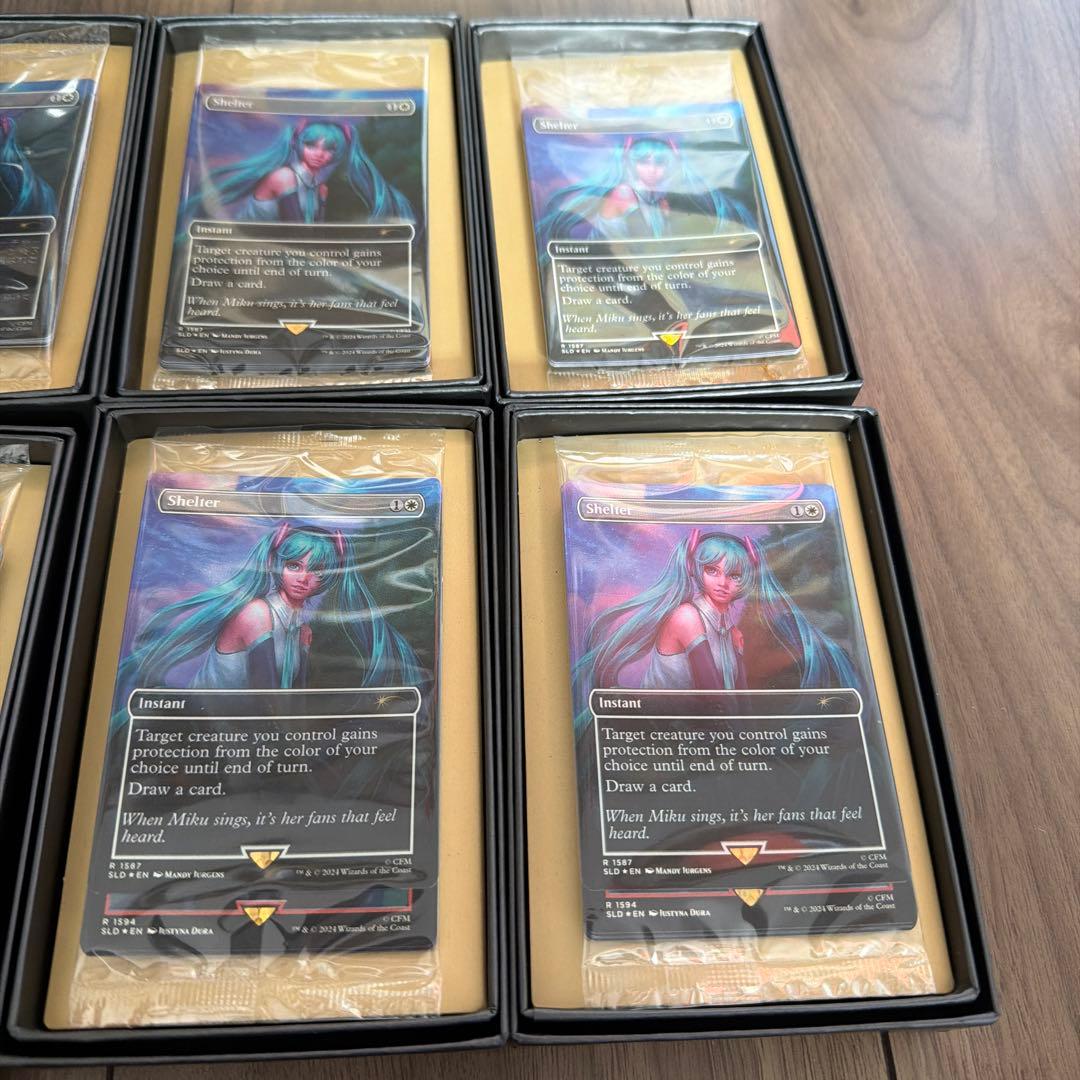 8セット】MTG 初音ミク foilJP ENFoil Edition