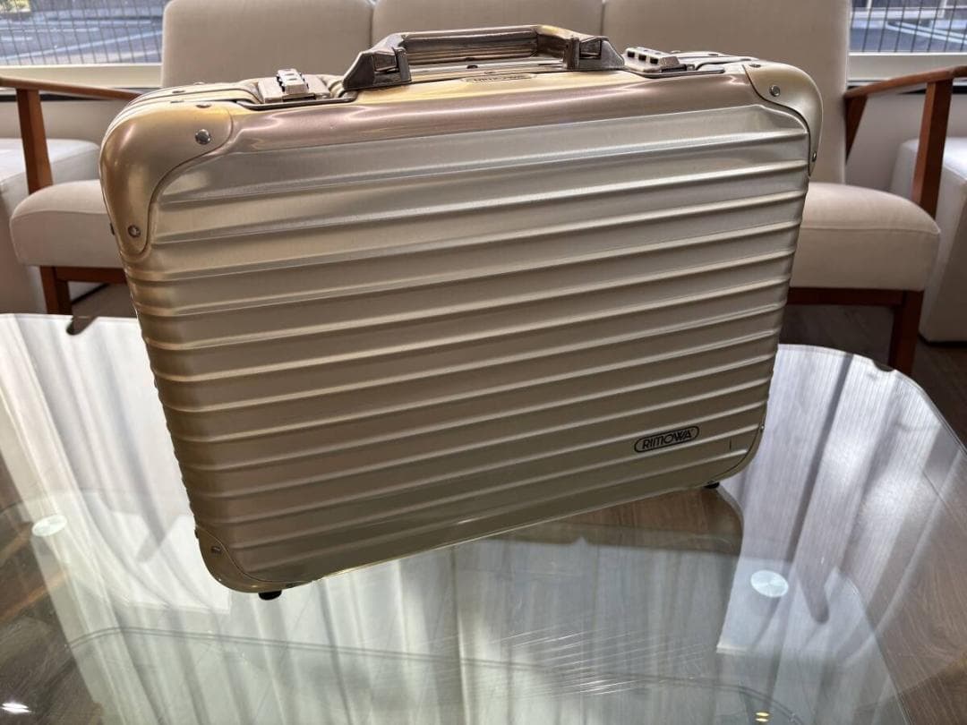 劇レア☆ゴールド☆RIMOWA ジェラルミン23L ドイツ製アタッシュケース