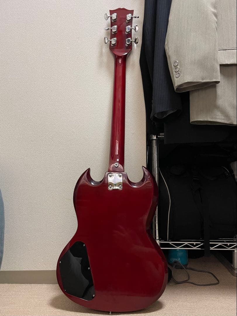 【ジャンク】Teisco SGモデル　アーム付き　ビザール　ジャパンヴィンテージ