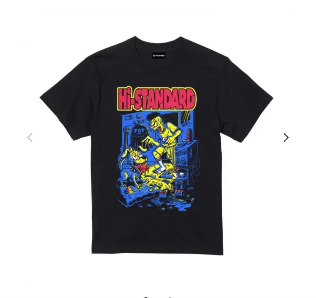 ハイスタ Lサイズ Hi-Standard Tシャツ 黒