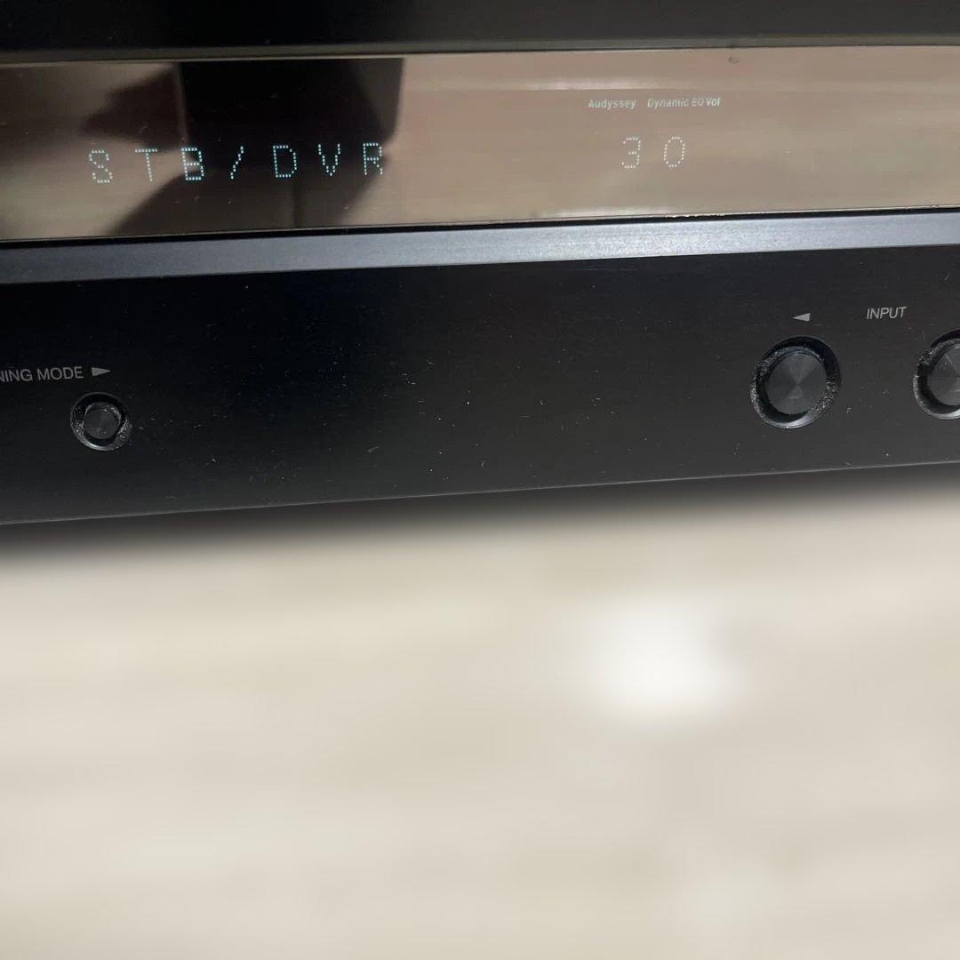 ONKYO NR-365 AVアンプ スピーカー、AC電源スピーカーケーブルあり