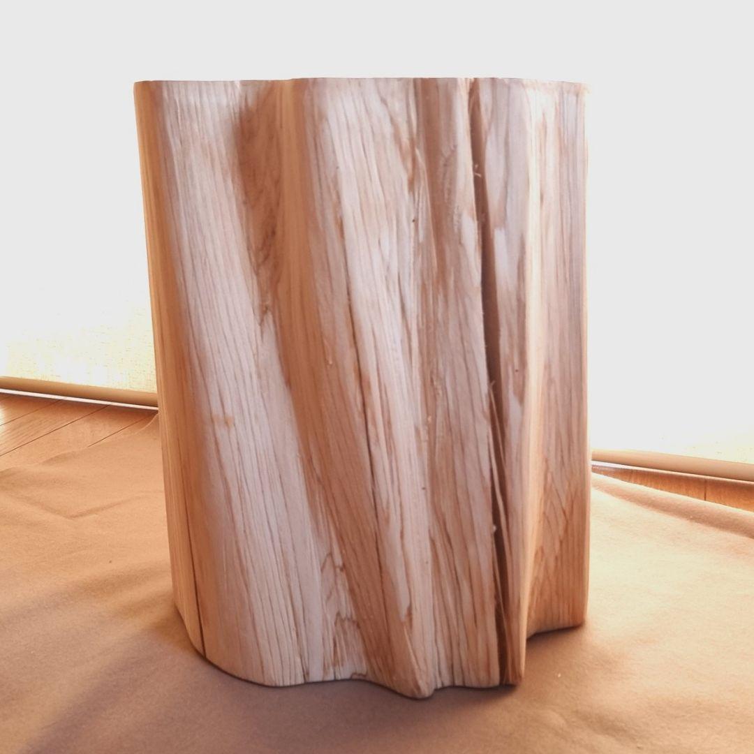 森の香り 東濃ひのき スツール テーブル 無垢無塗装 オーガニック
