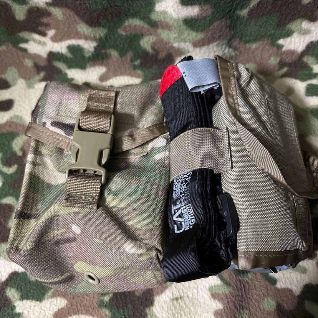 未使用品　MULTICAM IFAK FIRST AID KIT セット　② Army IFAK 2 For Sale, Complete Multicam Improved First Aid Kit