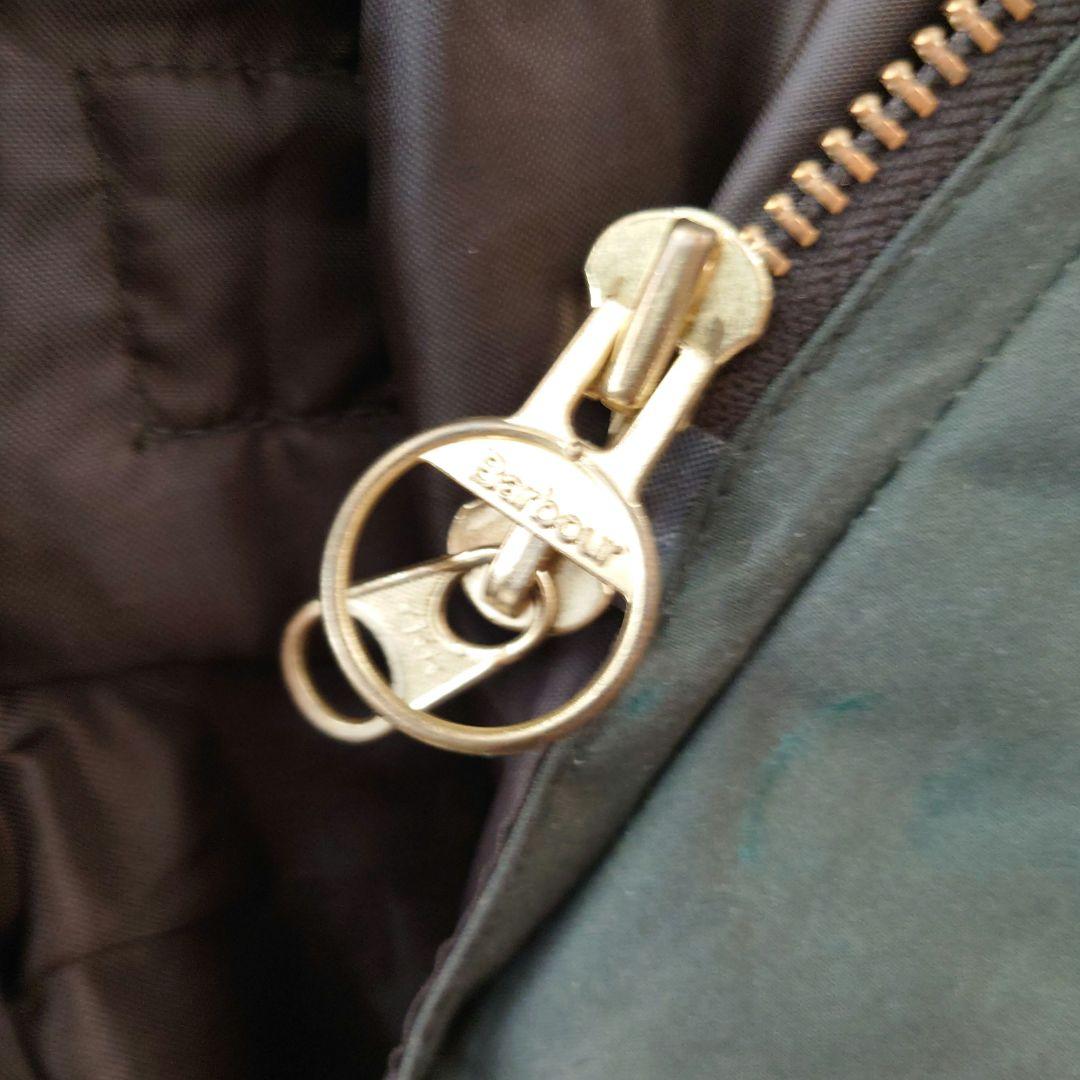 【美中古】バブアー　ビデイル　セージグリーン　36