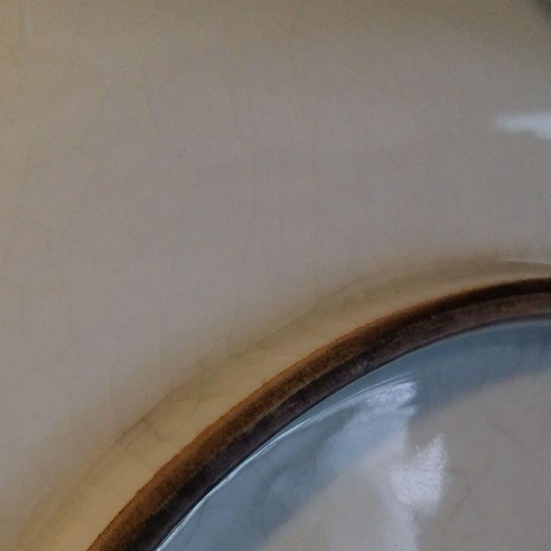 九谷焼 皿 直径約30㎝ 角福 共箱