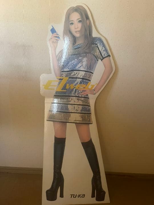 浜崎あゆみ 等身大パネル ツーカー TU-KA 3体セット