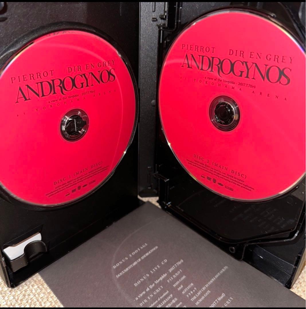 ANDROGYNOS【豪華盤7枚組】PIERROT／DIR EN GREY