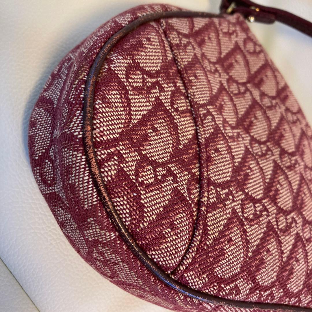 DIORディオール トロッター サドルバッグ ボルドー ヴィンテージ