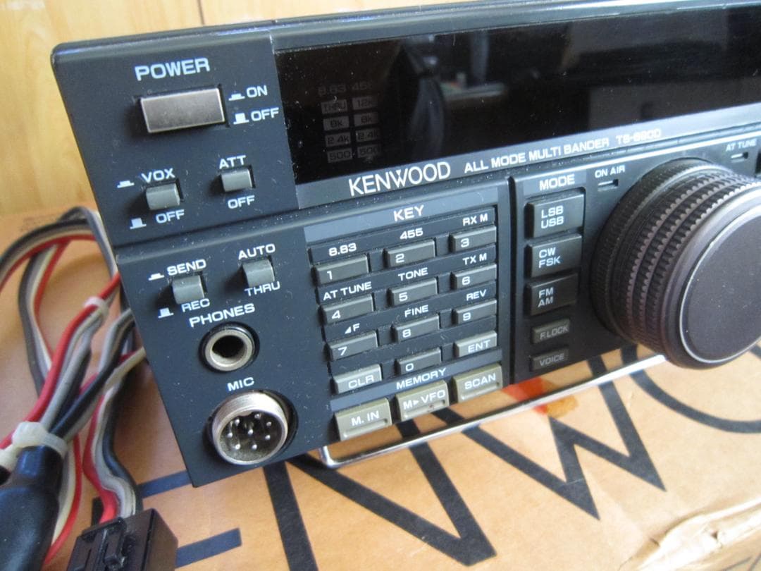 KENWOOD TS-690D HF/50MHz 100w改 現完動 本箱