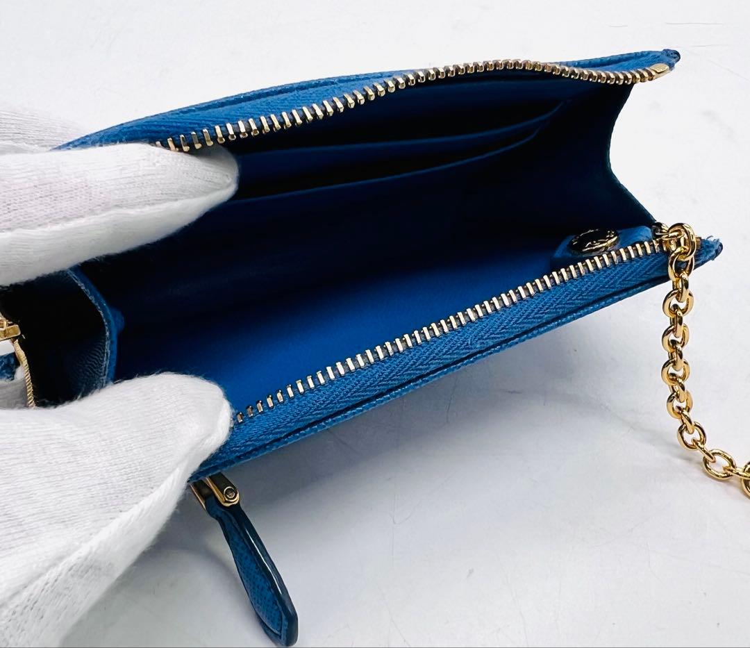 PRADA プラダ キーケース ケース サフィアーノ 1PP122 美品