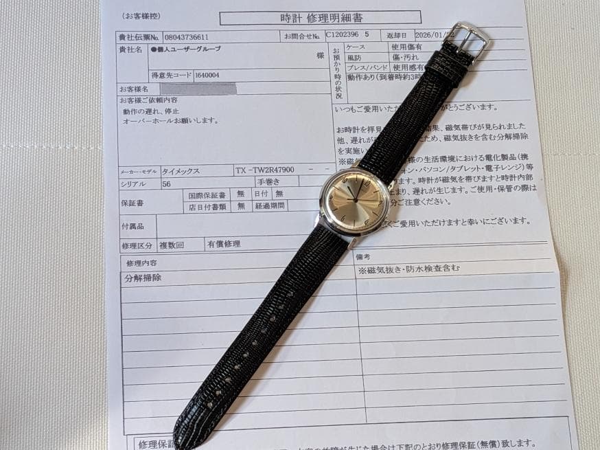 Timexマーリン OG tw2r47900正規OH済み美品