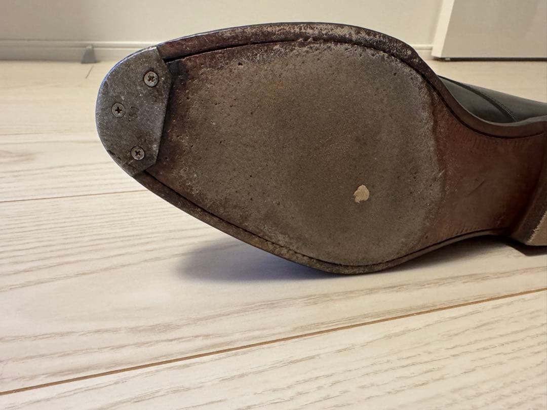 SHETLAND FOX ブラック ドレスシューズ