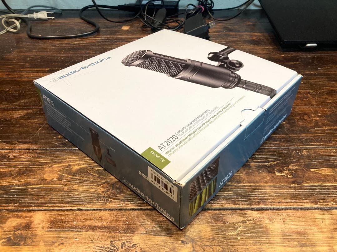 audio-technica AT2020　コンデンサマイク　美品