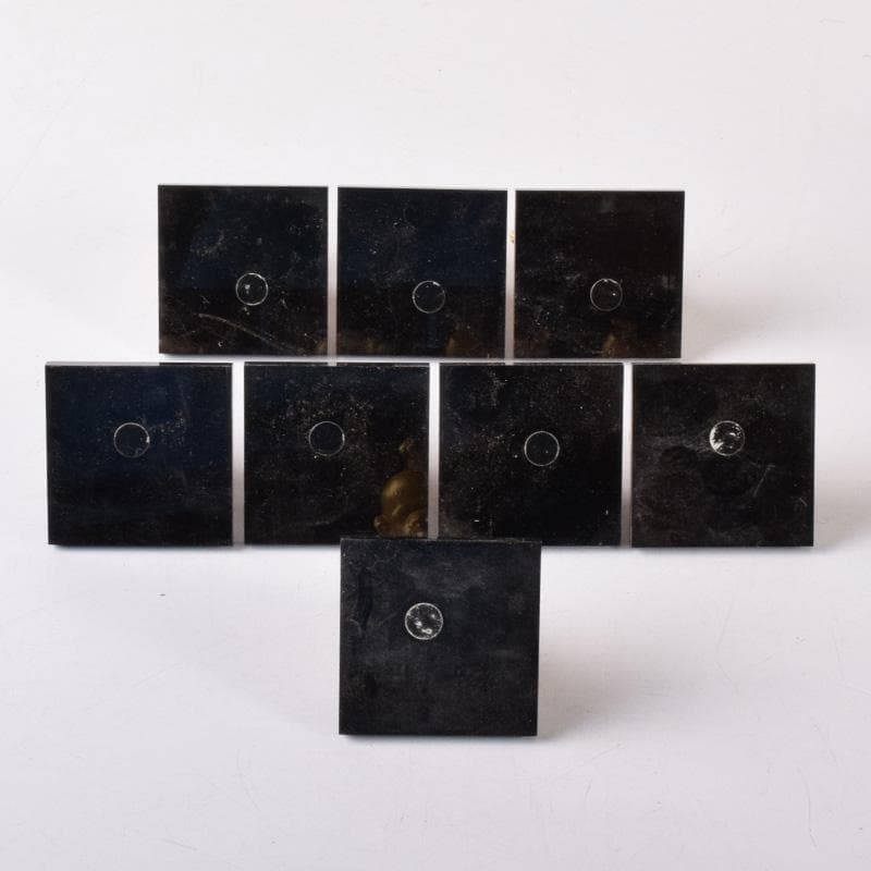 銅塗金　七福神　縁起物　置物　25体まとめて　ケース付　M　7306