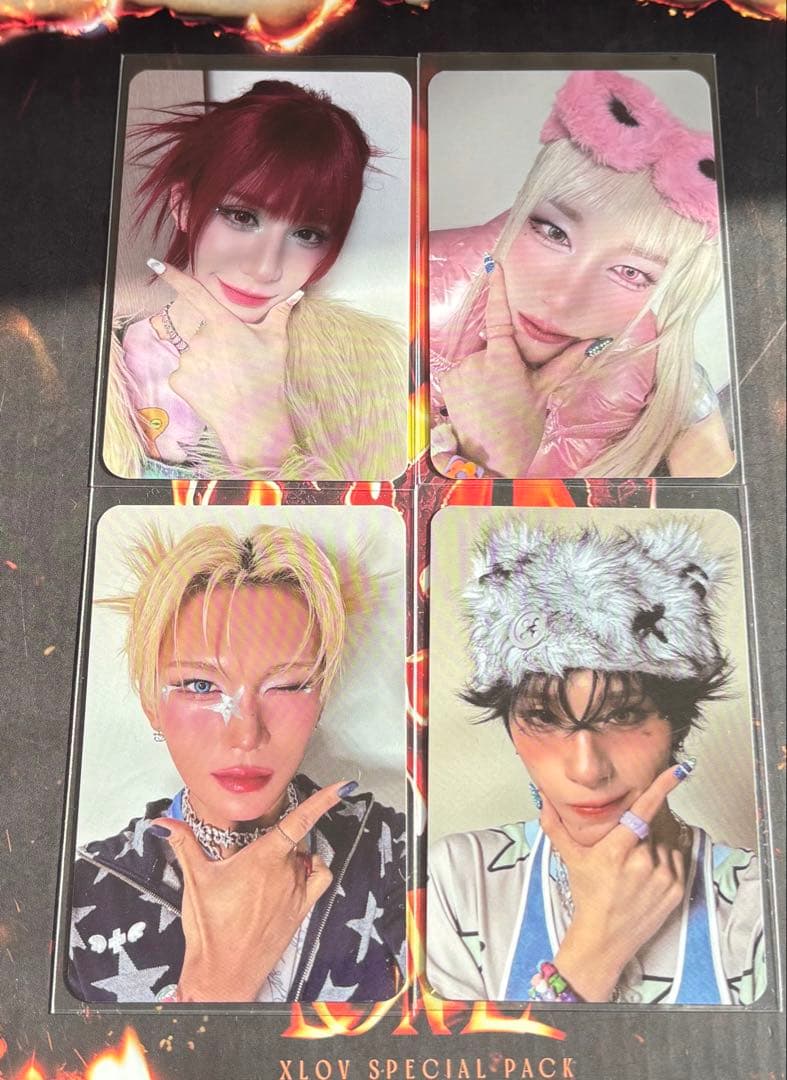 XLOV RISINGSTAR トレカ 4枚セット - メルカリ