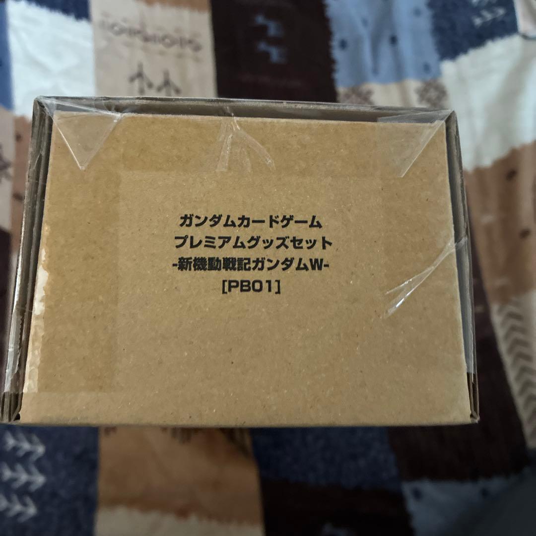 新品未開封　プレミアムグッズセット　ガンダムw PB01 ガンダムカード