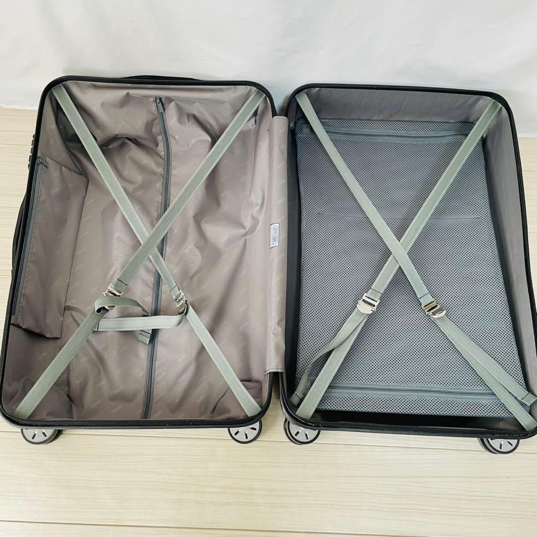 美品 リモワ サルサ 82L 4輪 グレー シルバー 廃盤 - メルカリ