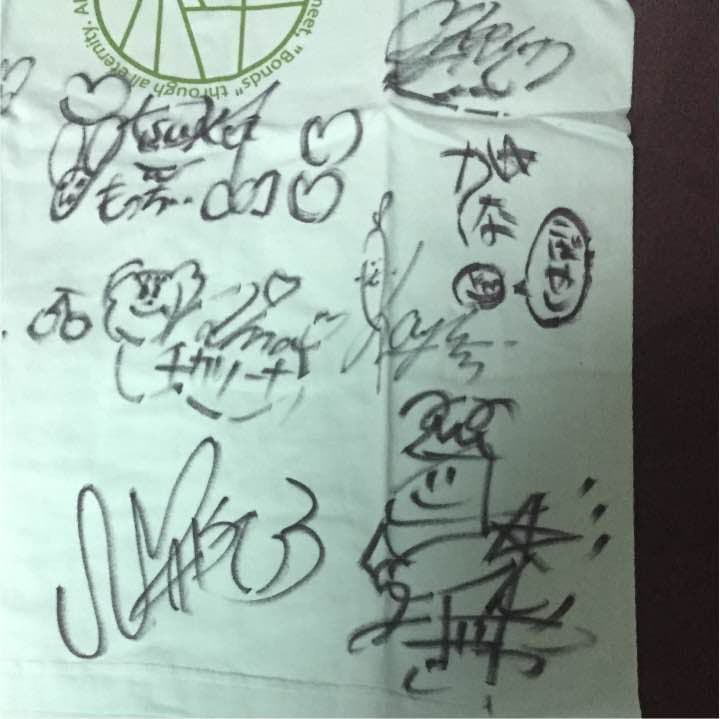 AKB48 運動会Tシャツ AKB48 直筆サイン入り Tシャツ チームB 渡辺麻友